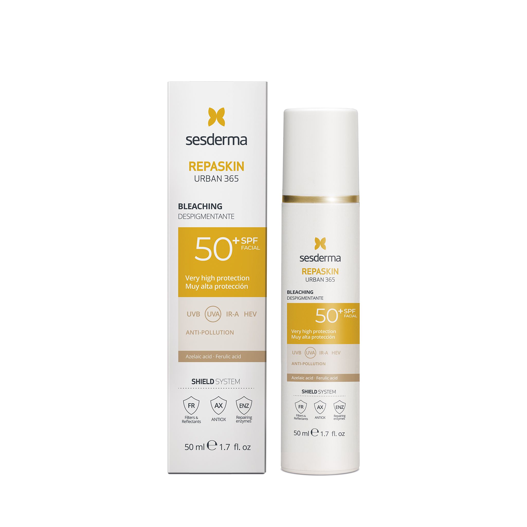 Репаскин Урбан 365 депигментирајућа крема за сунчање SPF50 (апотека)