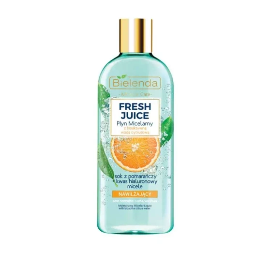 Bielenda Fresh Juice nawilżający płyn micelarny Pomarańcza 500 ml