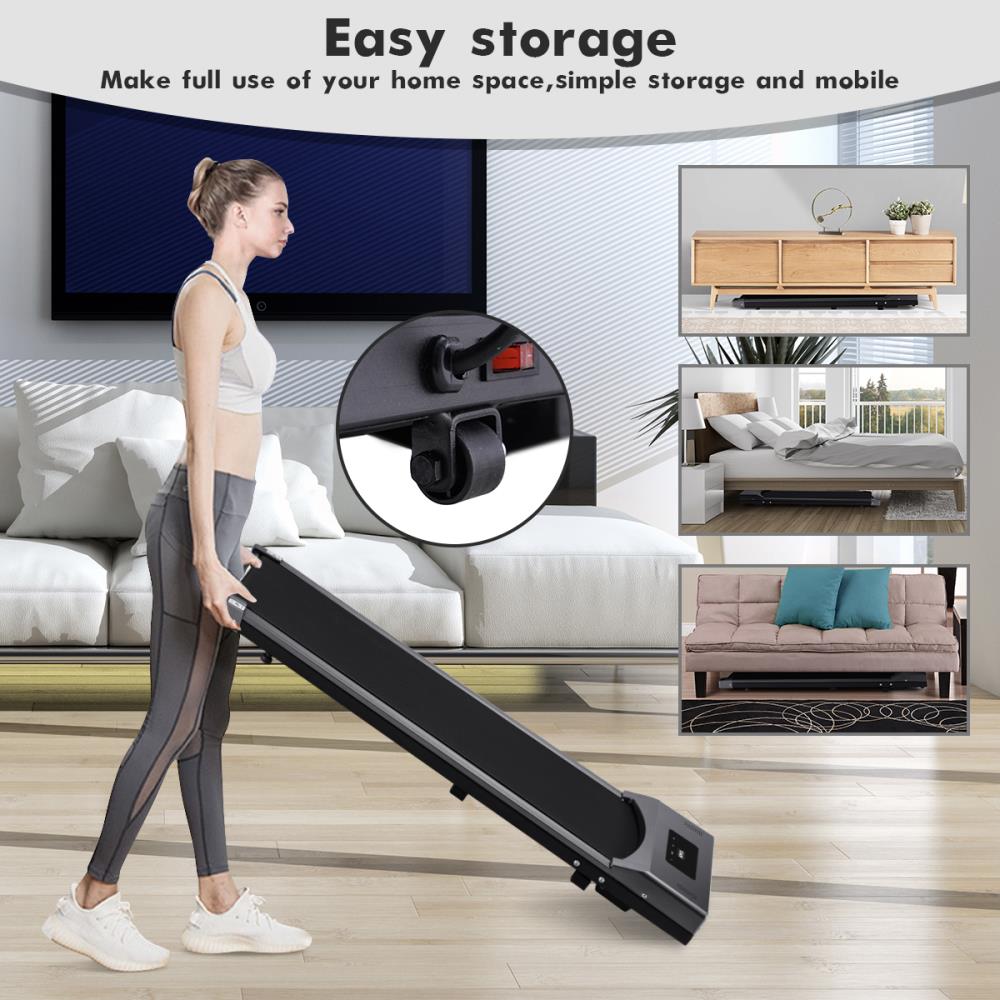 FUFU&GAGA Klappbares Laufband mit LED-Beleuchtung