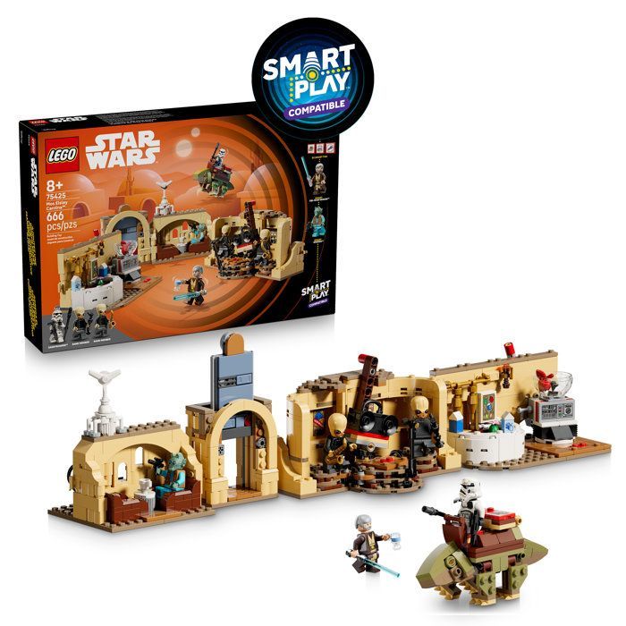 LEGO Star Wars SMART Play: Cantina di Mos Eisley - Giocattolo per bambini dagli 8 anni in su - Set compatibile 75425