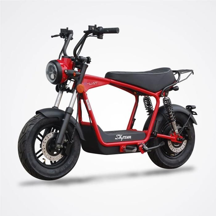 SKYTEAM DAX E-WAT 1200W Electric Motorcycle / Red