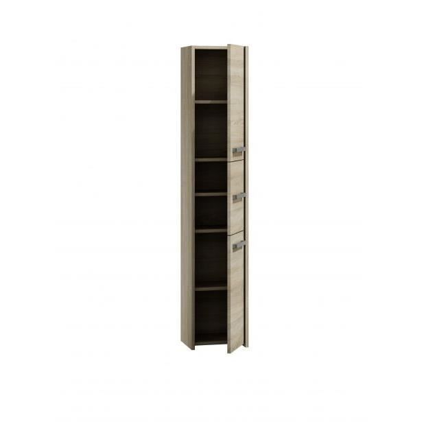 VERONA - Columna de baño 30x30x170 - Muebles de baño - Almacenamiento de baño - Armario de inodoro - Columna de almacenamiento