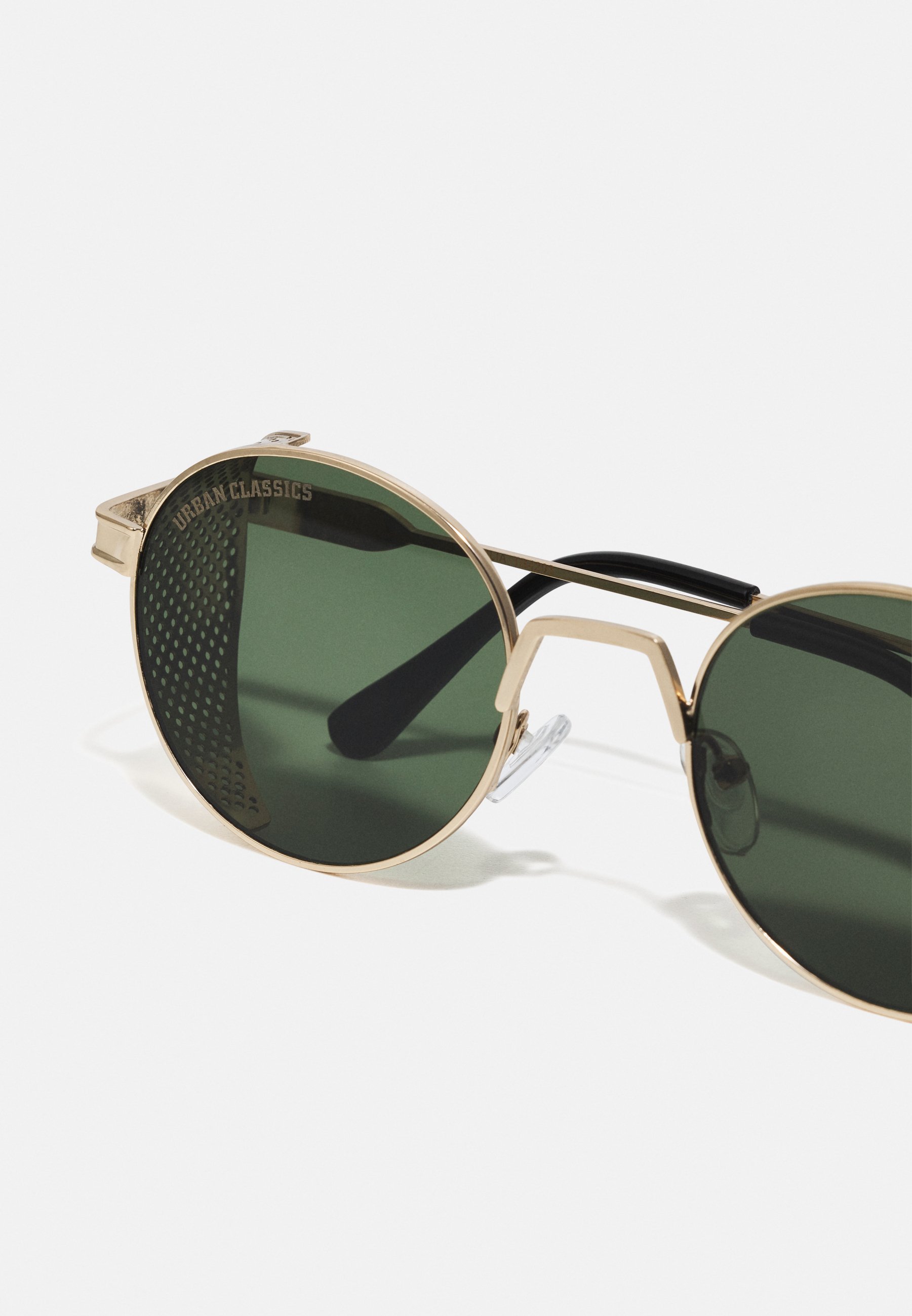 Urban Classics SUNGLASSES SICILIA UNISEX - Zonnebril - antiek goud/bruin