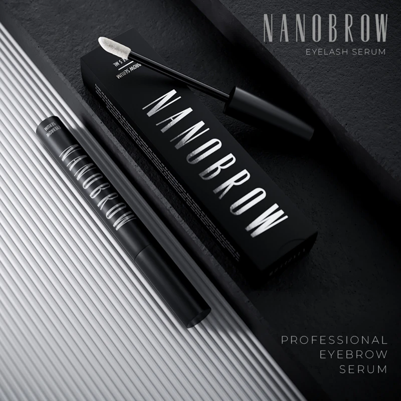 Nanobrow Augenbrauenserum – Serum zur Beschleunigung des Augenbrauenwachstums