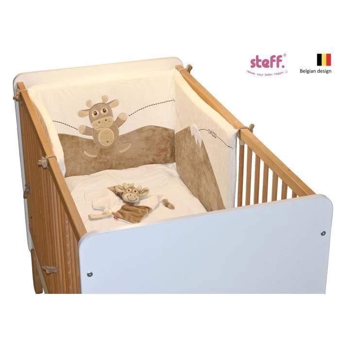 Stefano fashion - Swissy - Bed bumper 190x40 cm - for 60x120 cm and 70x140 cm beds