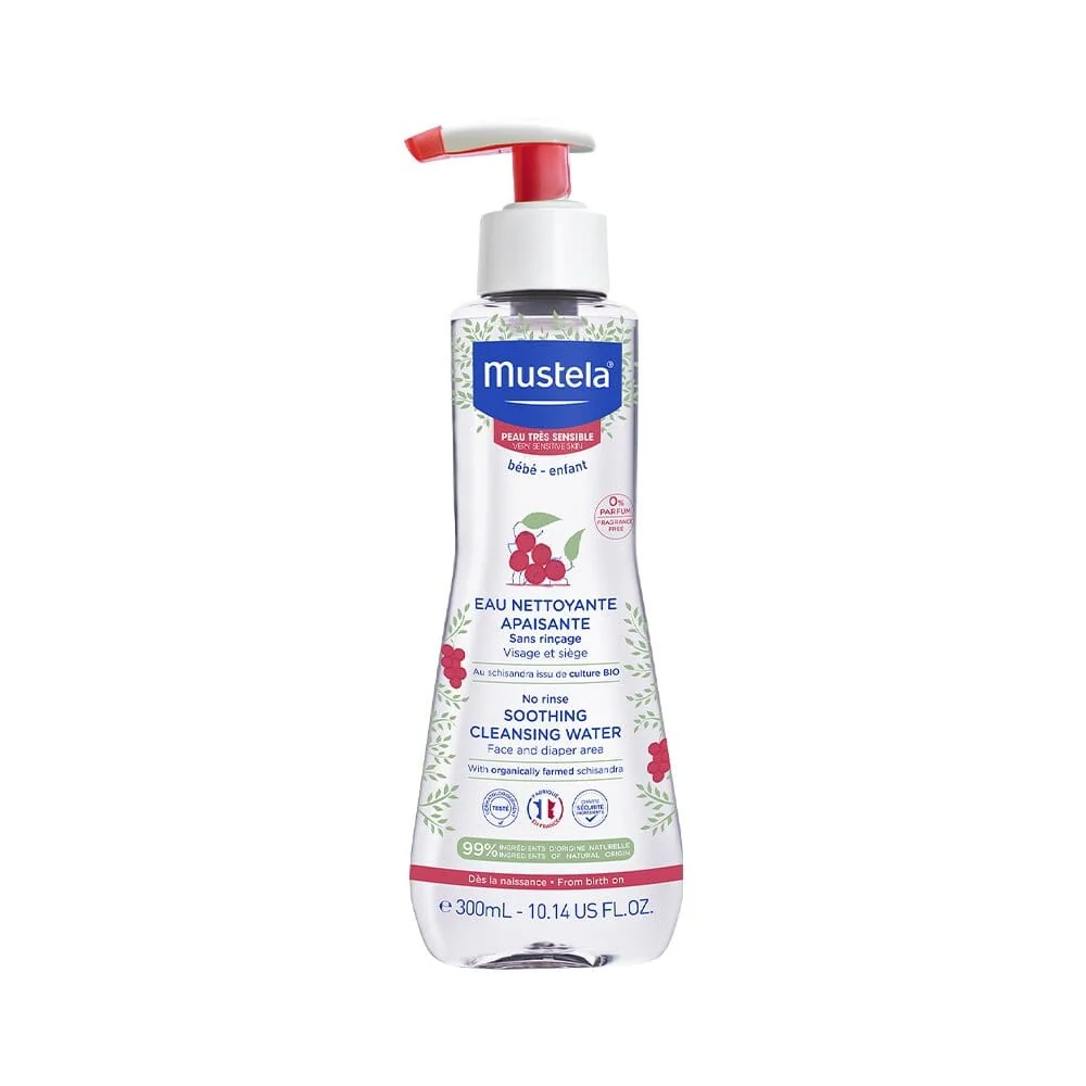 Pelle Ipersensibile FLUIDO DETERGENTE LENITIVO SENZA RISCIACQUO - Trattamento Bebè, Prodotti per Bambini, Acqua detergente viso