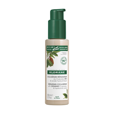 Klorane Cupuaçu & Hyaluronic Acid korjaava Cica-Serum Cupuaçu BIO korjaava ja lämpöä suojaava seerumi 100 ml 100 ml