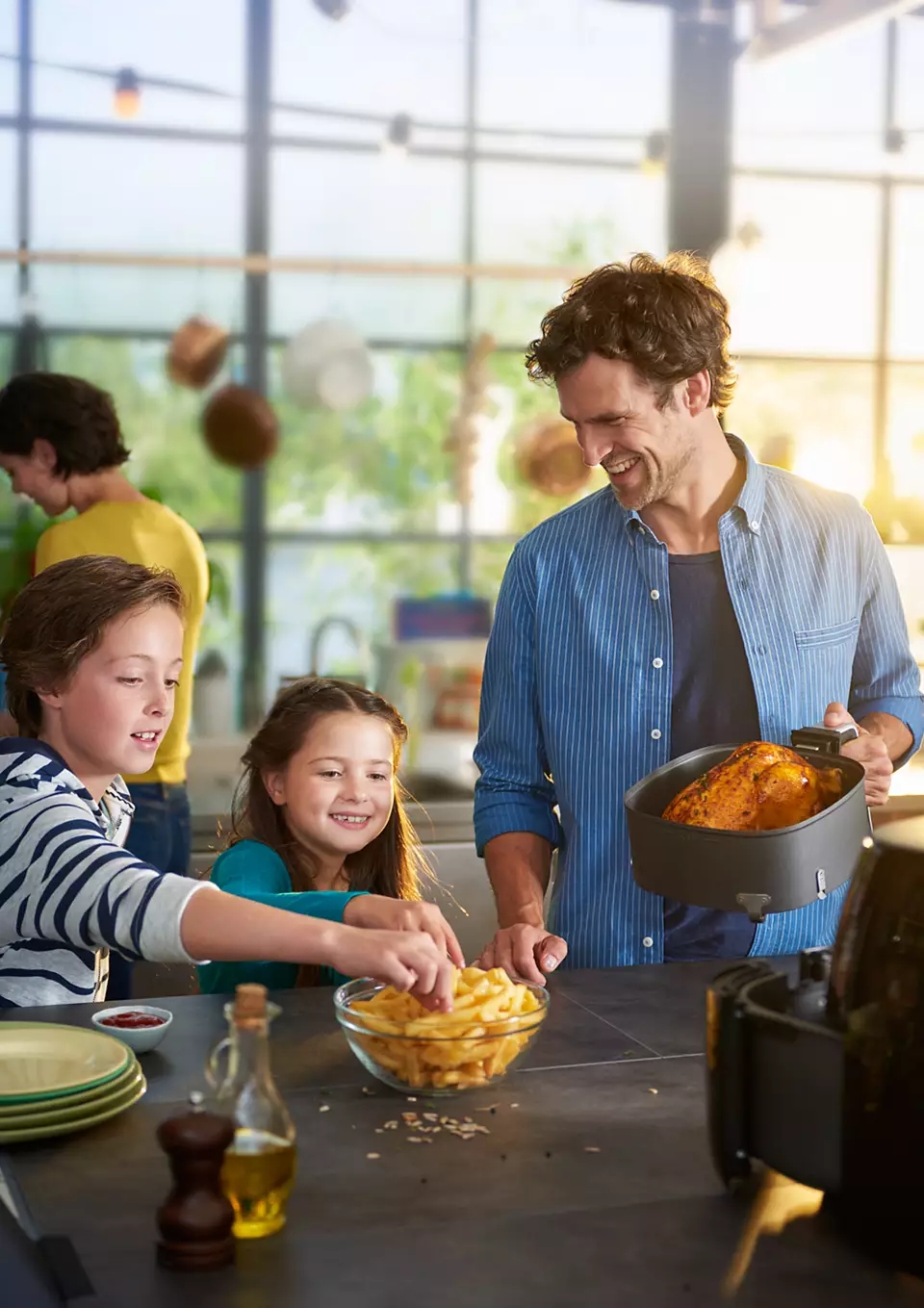 Premium Airfryer XXL met vetverwijderingstechnologie
