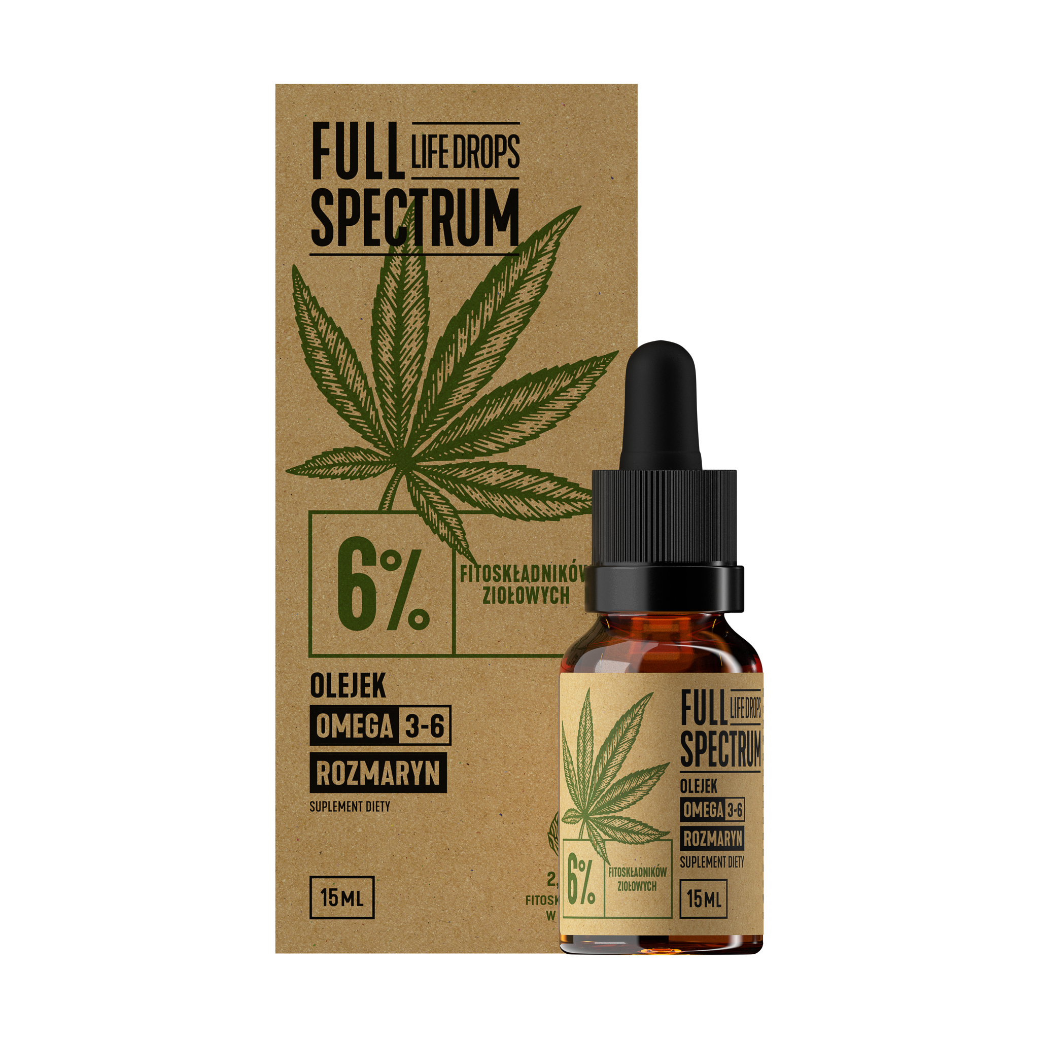 Pilna spektra CBD 6%