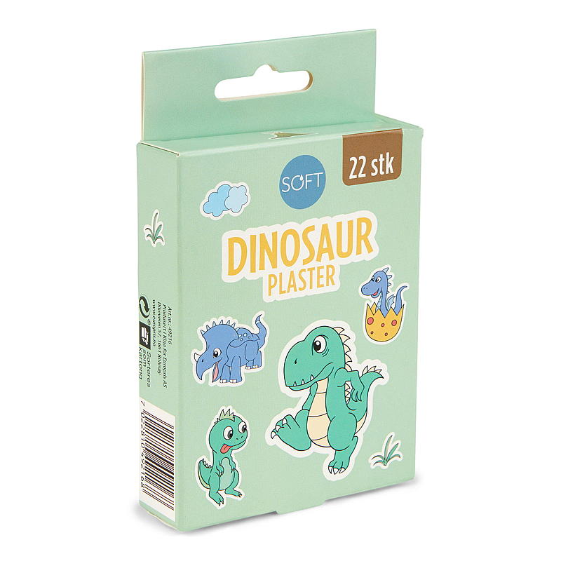 Pehmeä laastari 22 kpl dinosaurus