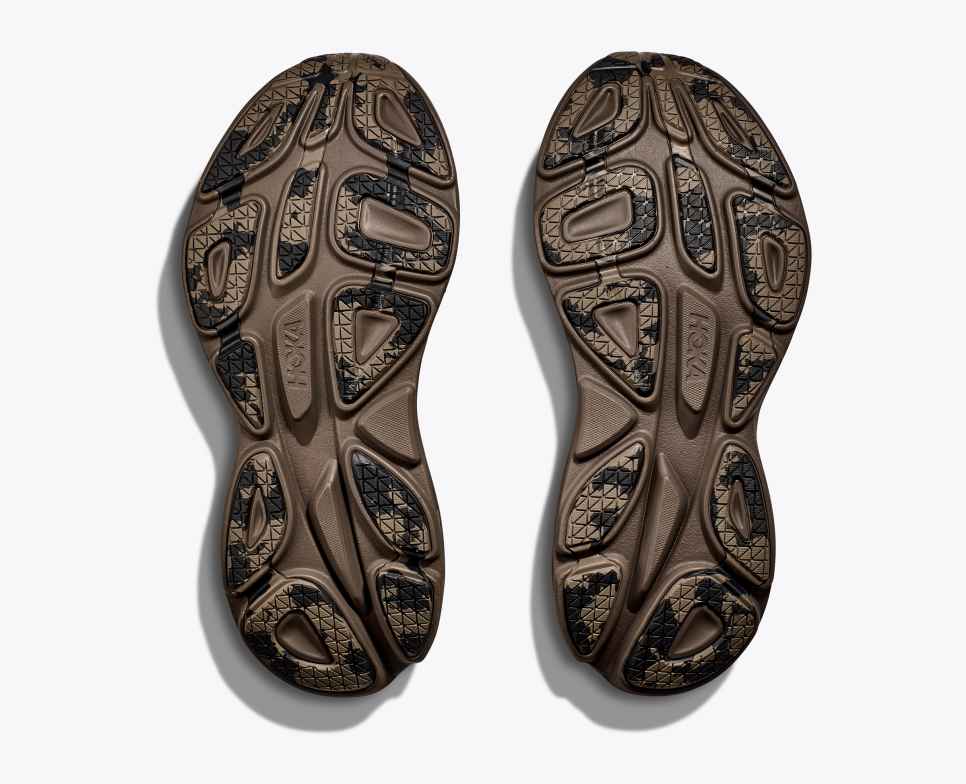 HOKA Stealth/Tech Bondi 8 Caged Umber / Deep Umber