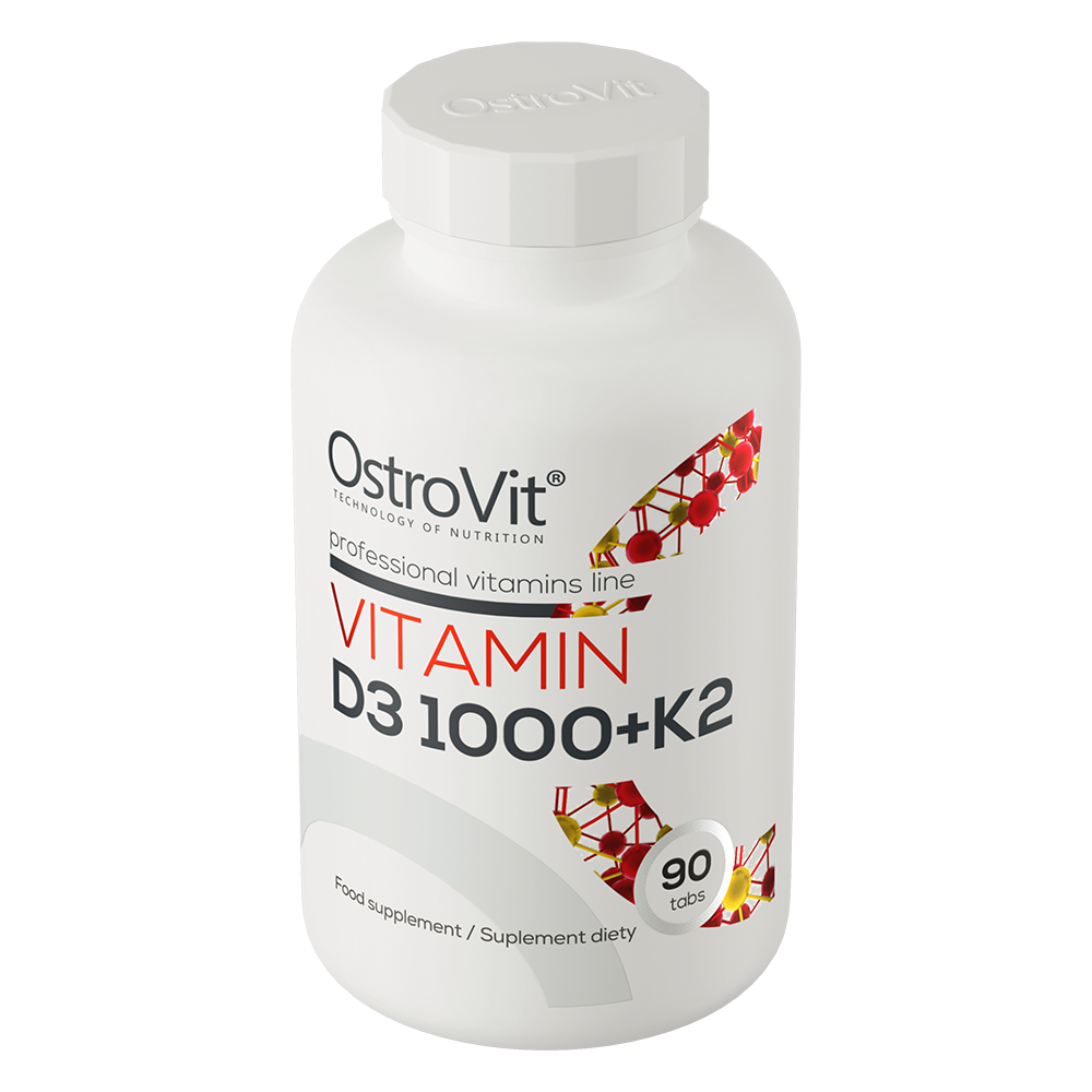 OstroVit Vitamin D3 1000 IE + K2
