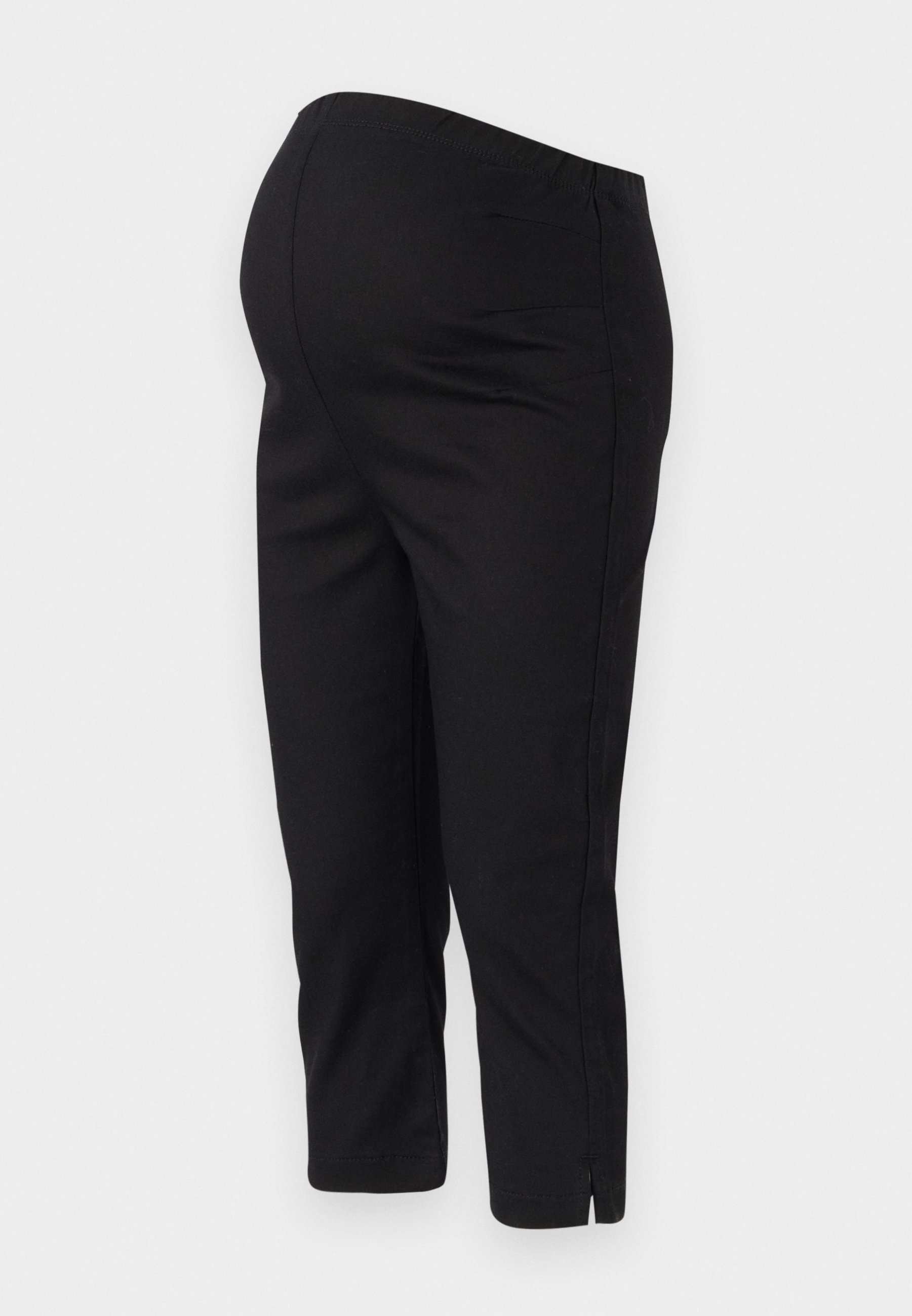 MAMALICIOUS MLJASMINE SLIM CAPRI PANTS - Broek - zwart