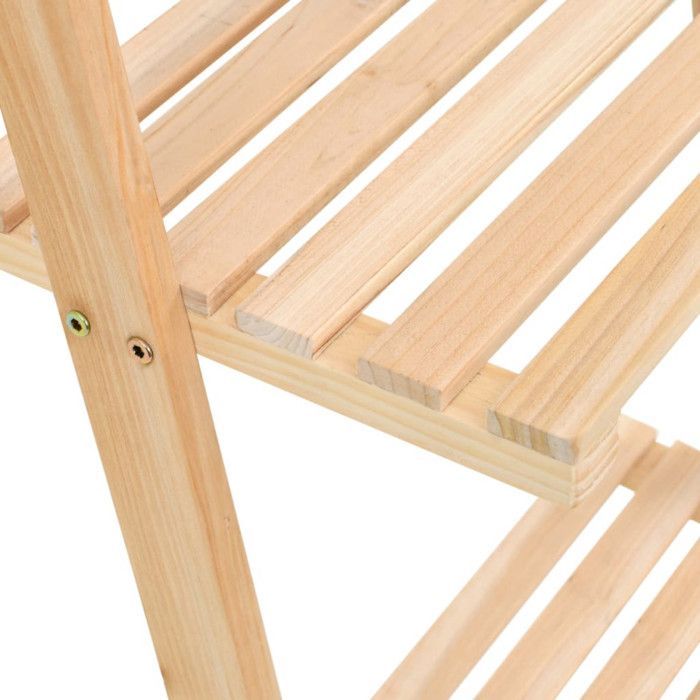 vidaXL Wandladderplank, cederhout, 41,5 x 30 x 176 cm