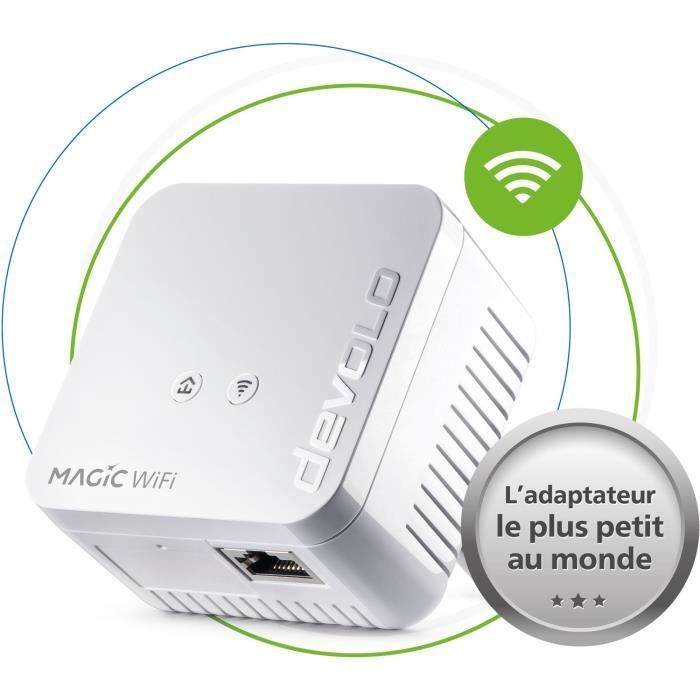 DEVOLO Magic 1 WiFi mini - Uitbreiding - 1 CPL-adapter - 1200 Mbit/s