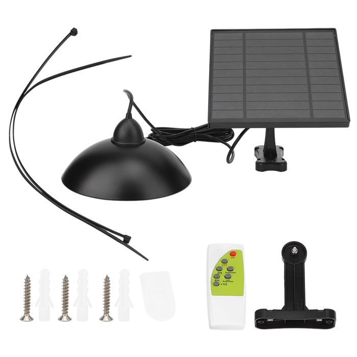 Faro LED solare impermeabile, illuminazione esterna per giardino e cortile, luce potente e lunga durata della batteria.