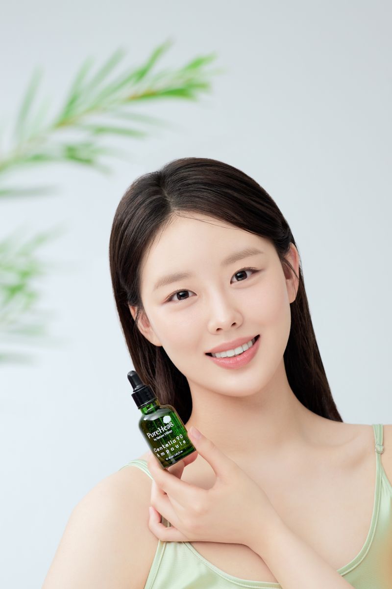 Pureheals opstrammende ansigtsserum-ampul med Centella asiatica 90% 30ml