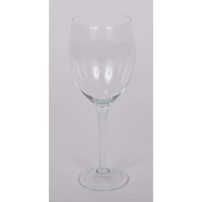 Verre à vin, Coffret Cadeau De 4 Verres A Vin Rouge,Verre Degustation Vin,Verre Souflé H. 22cm – 27cl