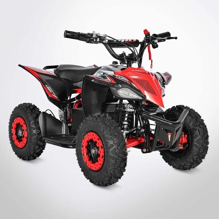 Quad de bolsillo TIRAX de 800 W - Mini quad eléctrico de 800 W para niños - Rojo