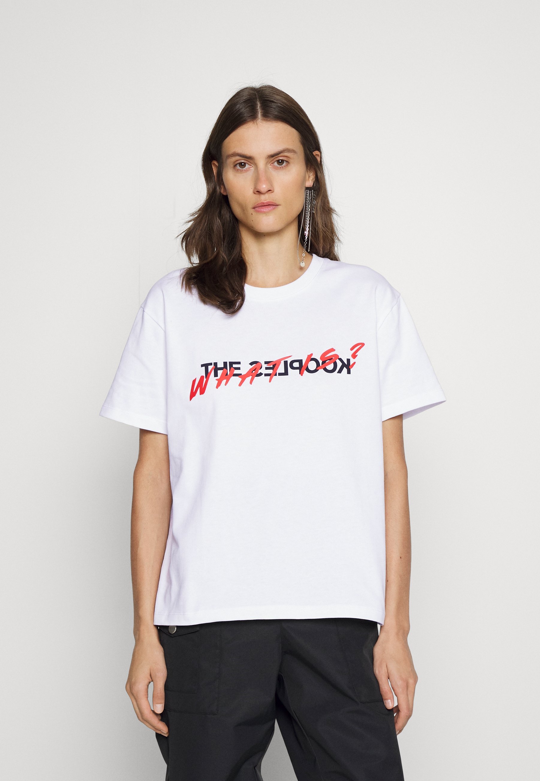 T-SHIRT The Kooples - Maglietta stampata - bianca