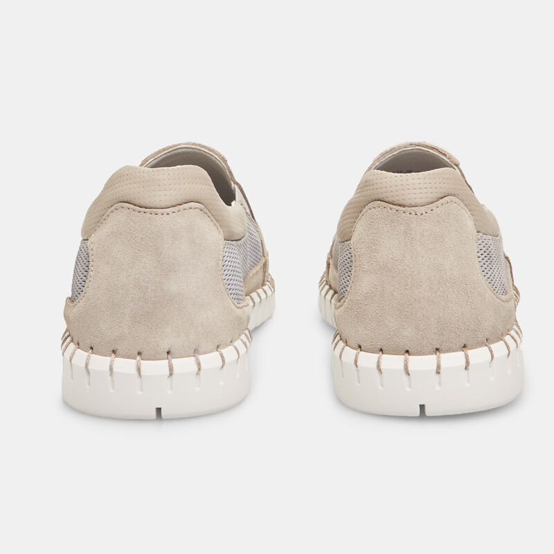 BATA Męskie półbuty zamszowe typu slip-on