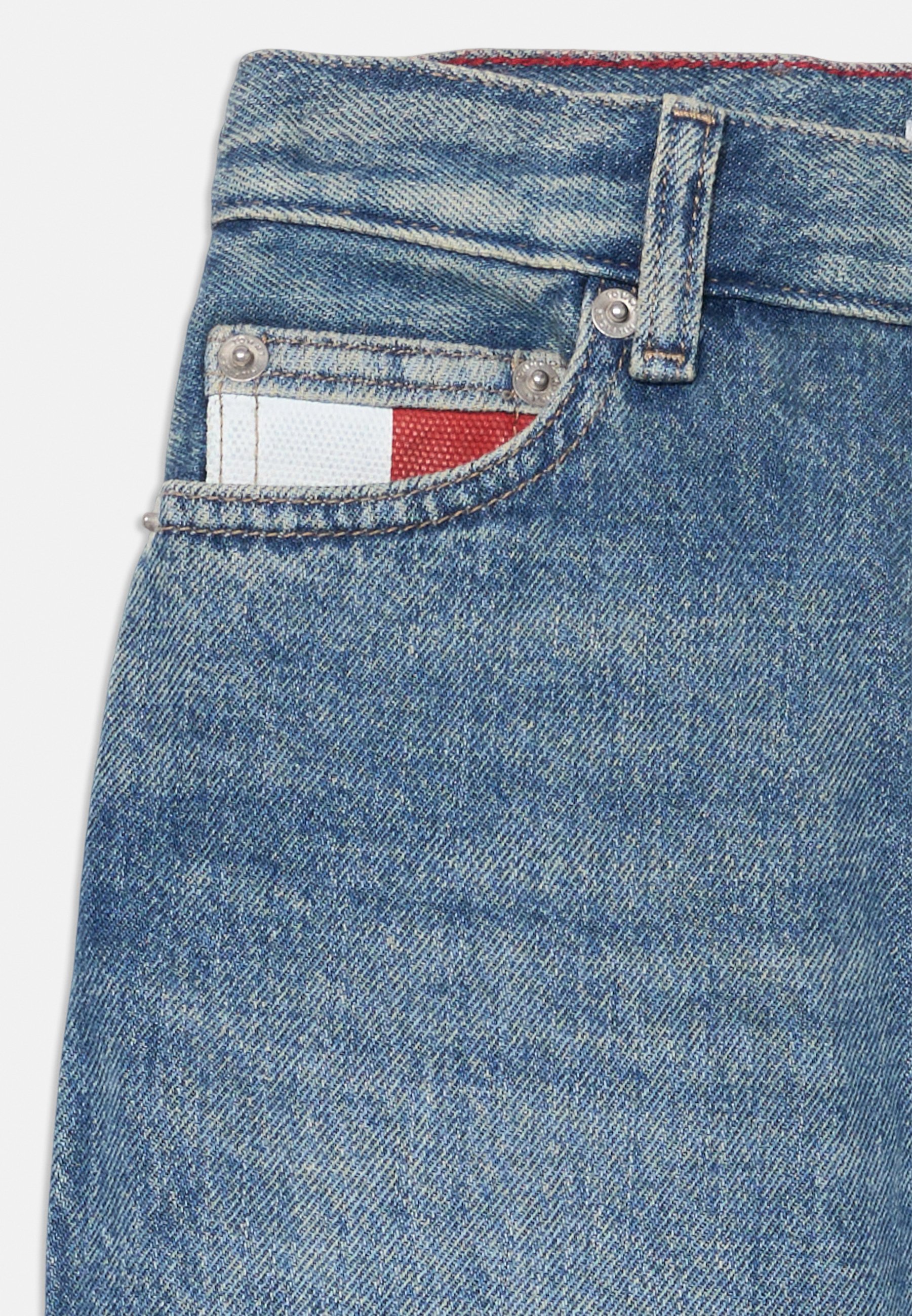 Tommy Hilfiger MABEL FLAG - Jean droit - Denim vintage