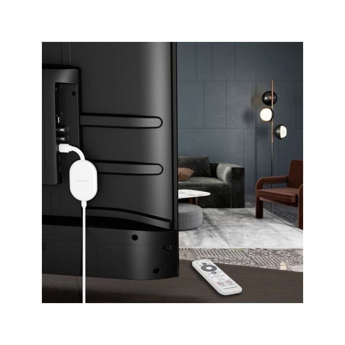 Thomson Go Cast 150 Google TV 4K UHD WiFi HDMI Bediening Voz