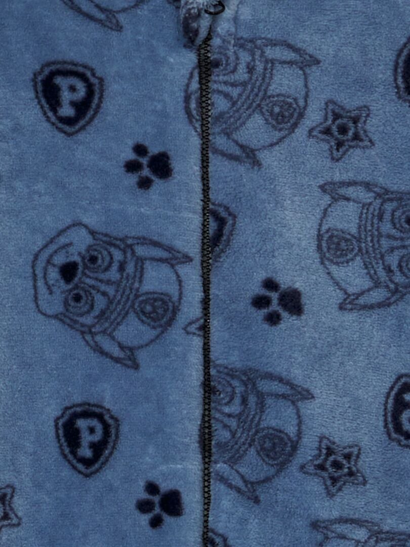 Mono con capucha estampado de Paw Patrol - AZUL