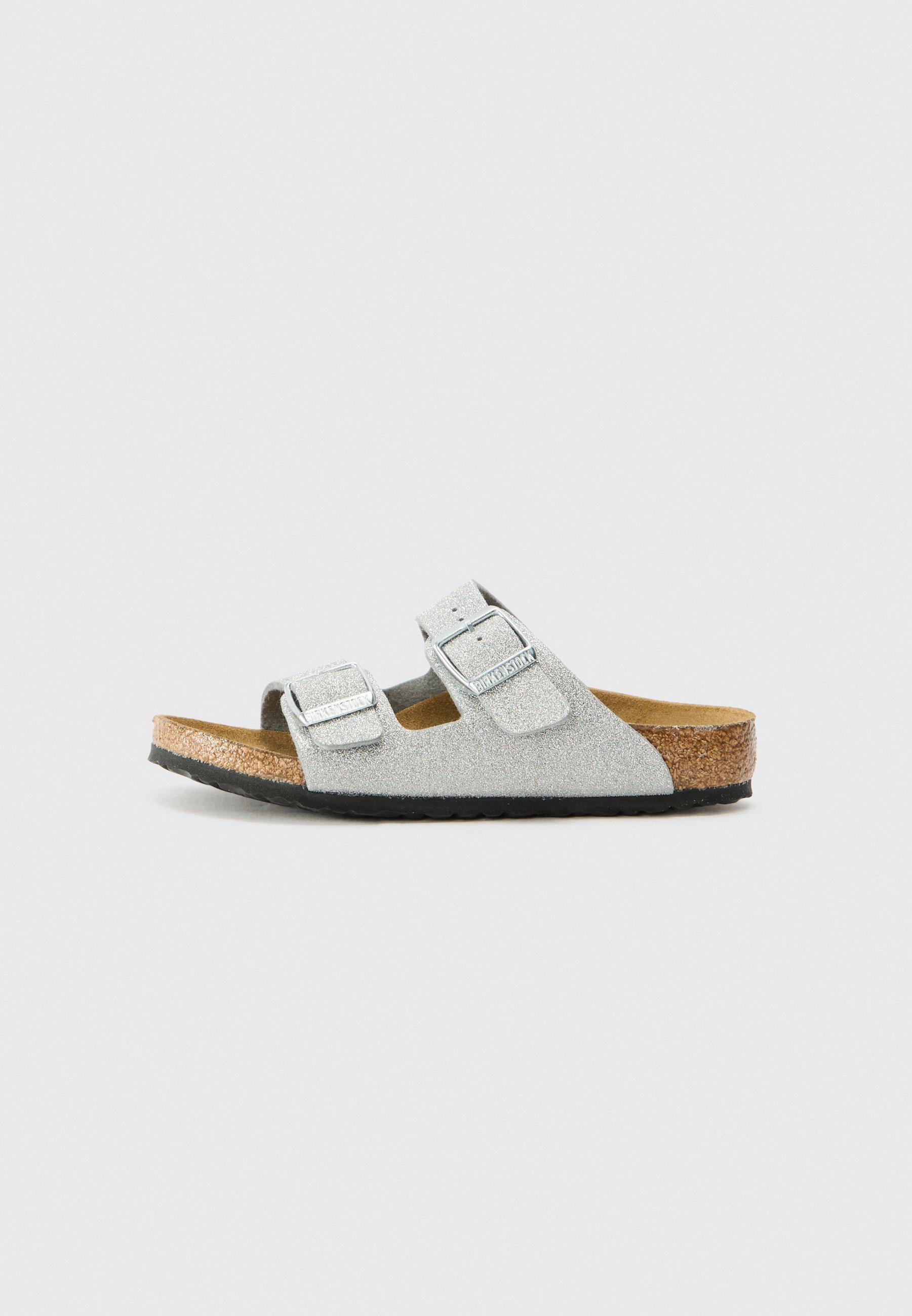 Sandálias Birkenstock ARIZONA UNISSEX - Prateadas com glitter brilhante