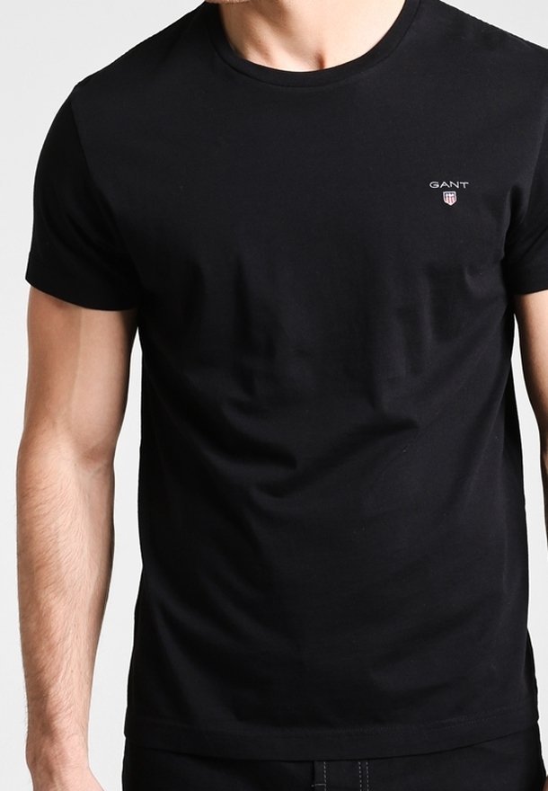 GANT Basic T-skjorte - svart