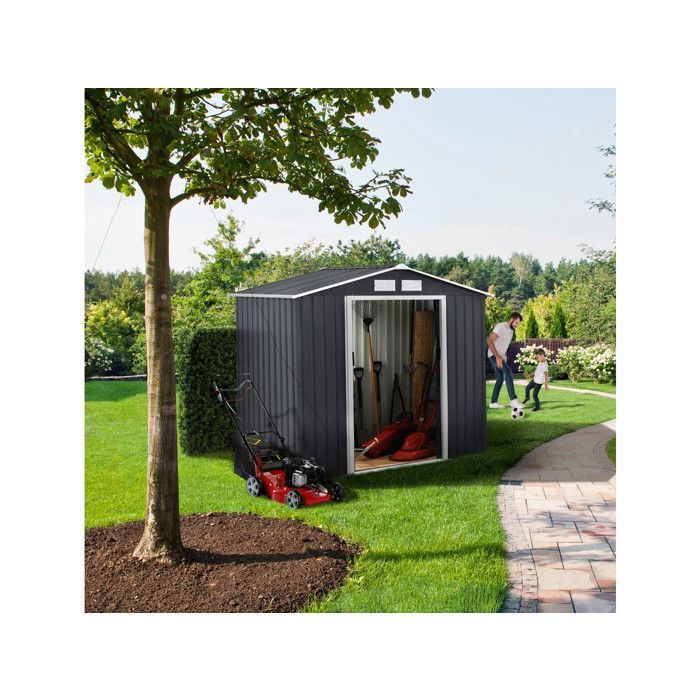 Metalen tuinschuur 
