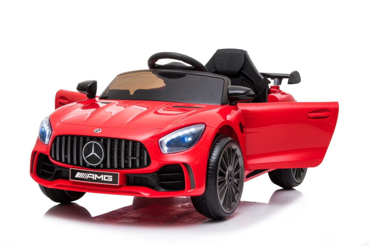 Elektrische kinderauto Mercedes GTR AMG, geschikt voor kinderen, sportwagen, draagvermogen 35 kg