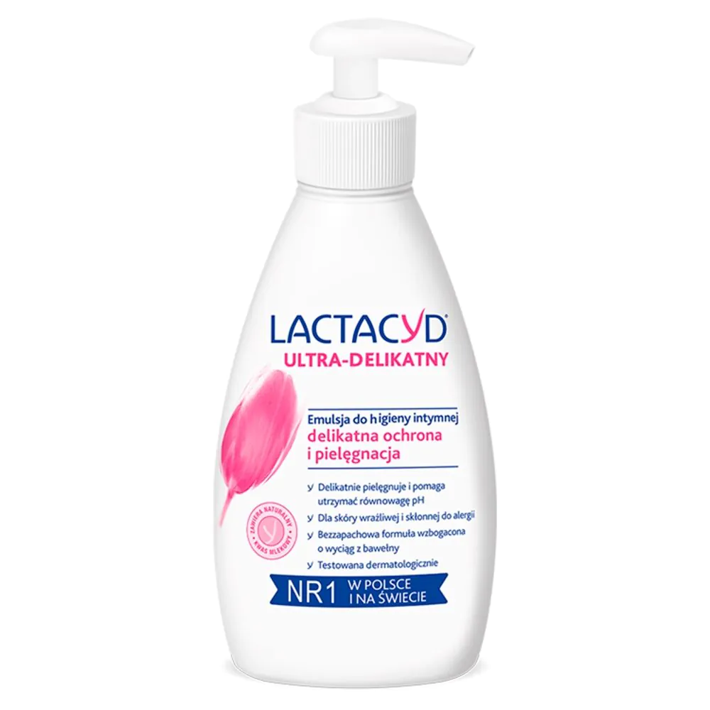 Lactacyd Emulsja do Higieny Intymnej z Pompką Sensitive