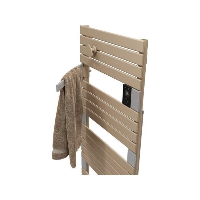 Electric towel warmer - ASAMA CONNECTE II - 750W - h.140.5 x w.55cm - Cappuccino