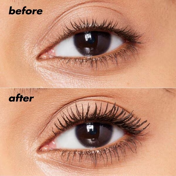 „elf Big Mood Deep Brown“ blakstienų tušas „Mega Volume & Lifting Mascara“, 9 ml