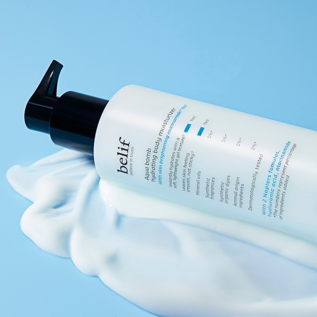 belif Aqua bomb hydrating body moisturizer