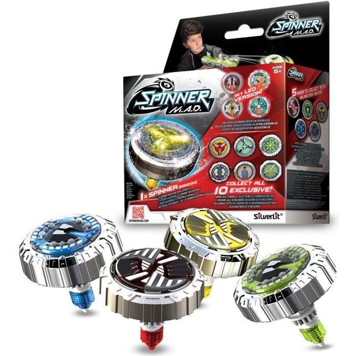Spinner Mad Top - Random Assortment - Light Effects - 5 Battle Tactics