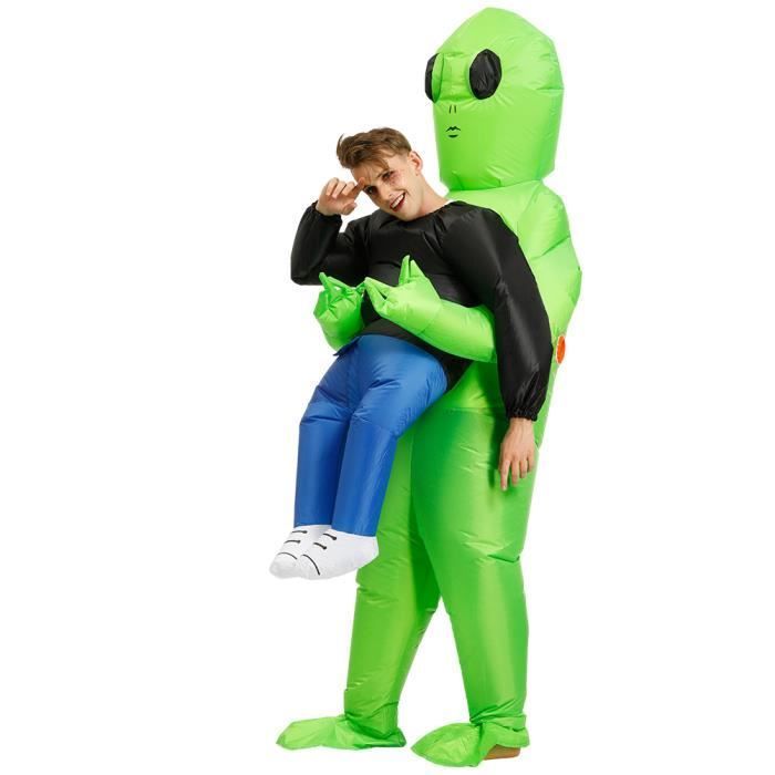 Inflatable Costume - Alien - Adult - Polyester - 150-190 cm - Green