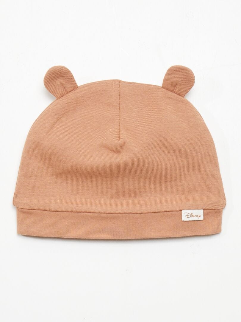 3-delige Disney-set bestaande uit een sweatshirt, broek en pet - BEIGE