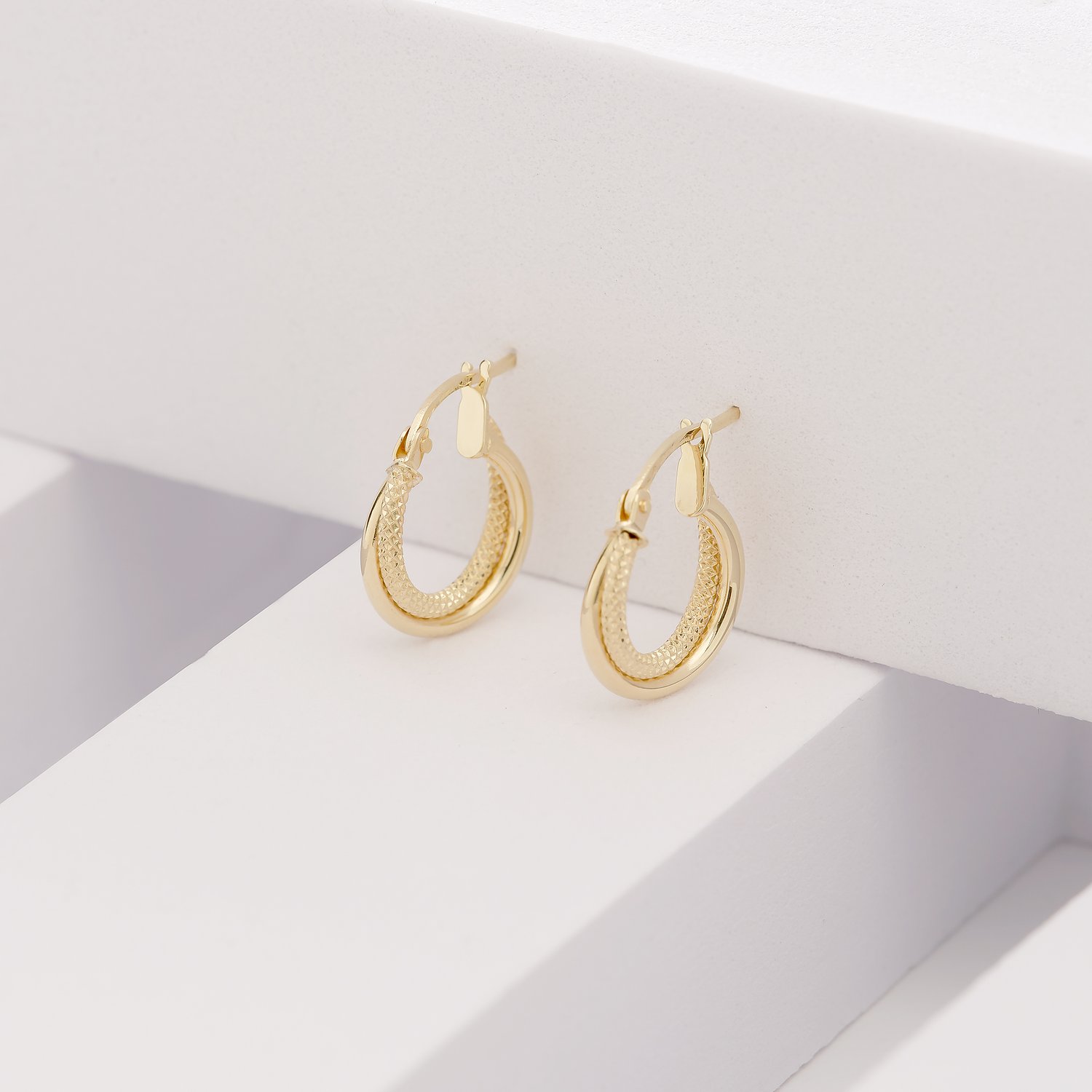 CHRIST Boucles d'oreilles
