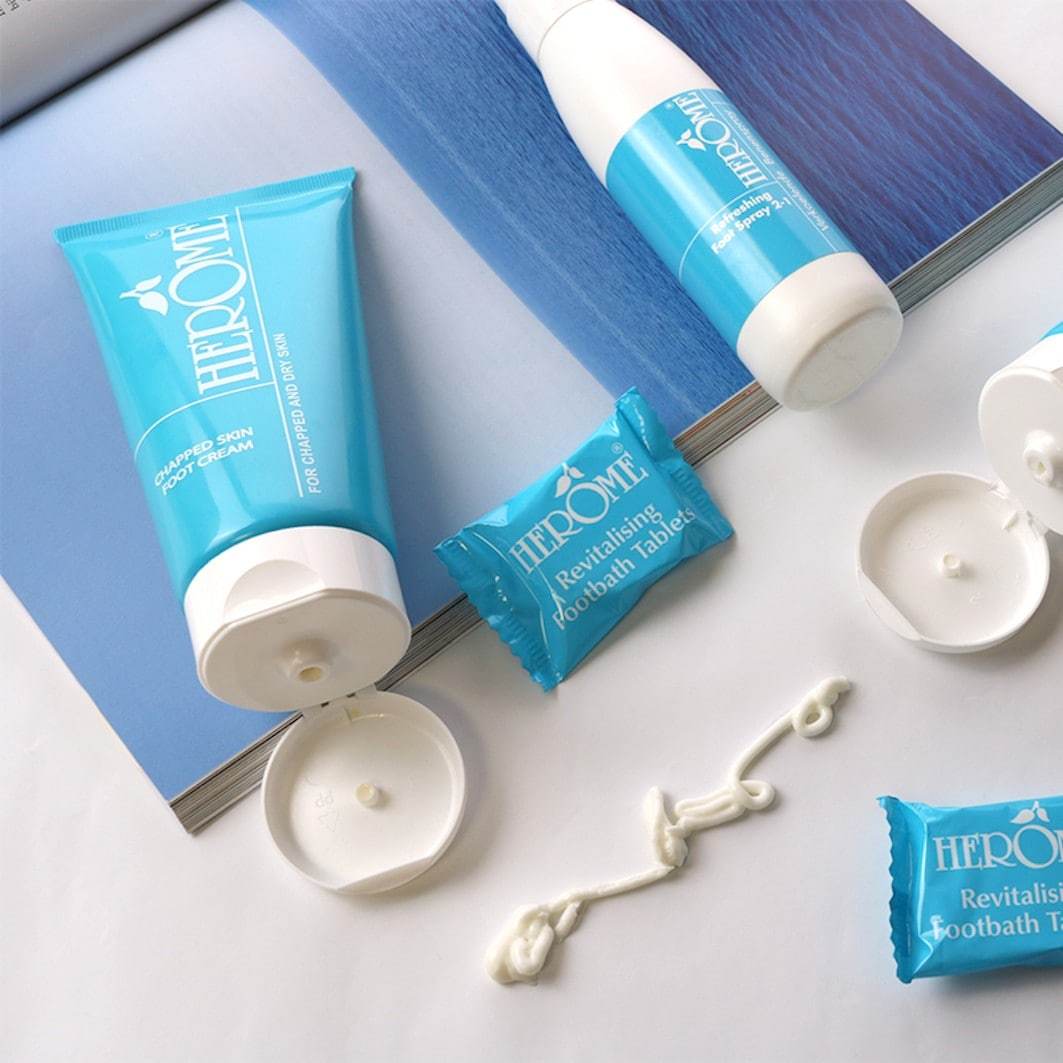Herome Cosmetics krema za stopala za ispucalu kožu stopala - 150 ml