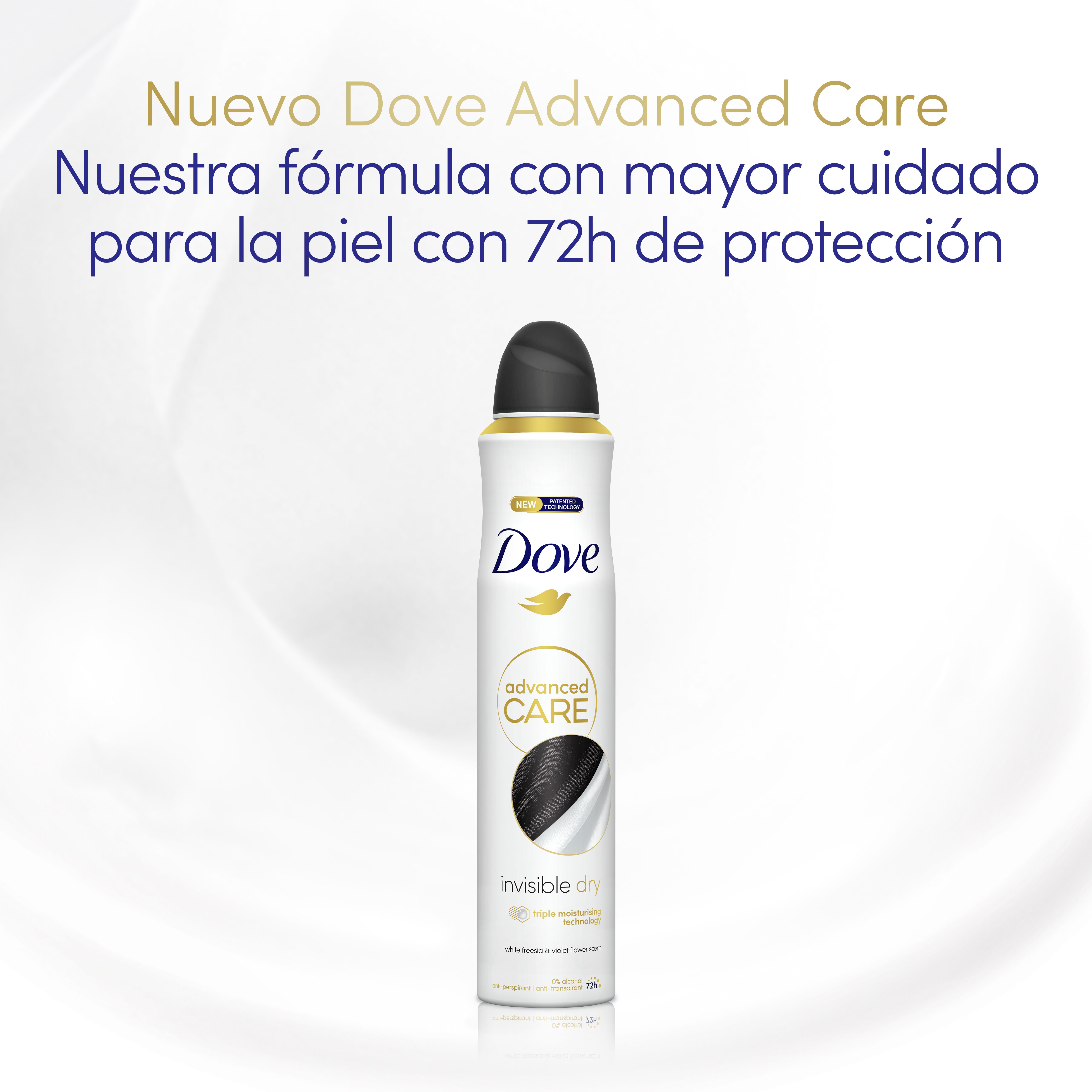 Deodorant v spreji Advanced Care Invisible Dry Antiperspirant Deodoranty v spreji