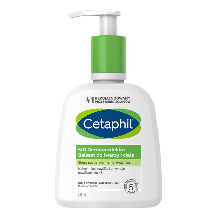 Cetaphil MD Dermoprotektor Balsam nawilżający do twarzy i ciała, 236 ml