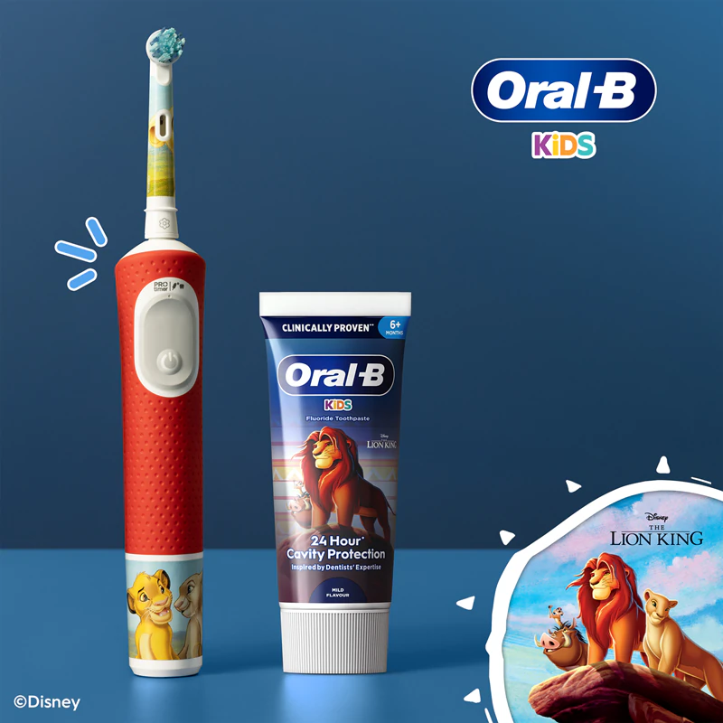 Oral-B Kids Lion King tandpasta met fruitsmaak voor kinderen