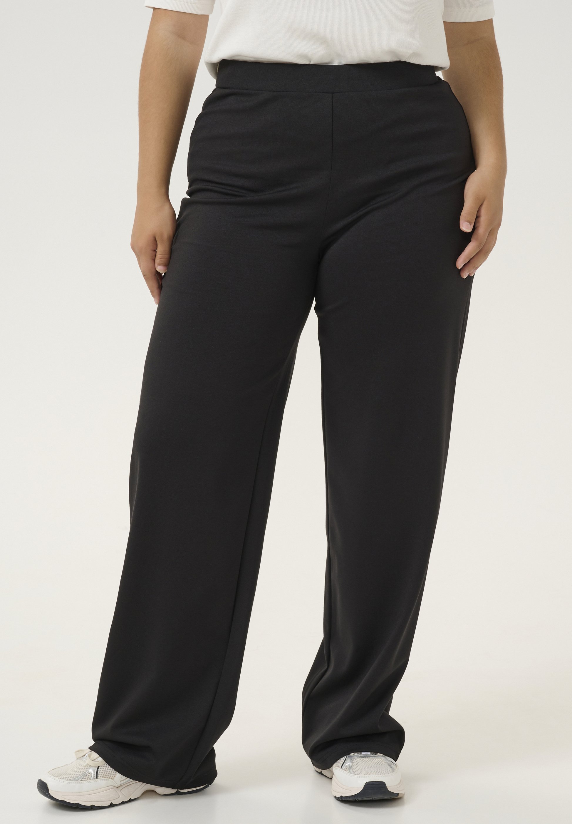 Kaffe Curve KCJENNA - Hose - tiefschwarz