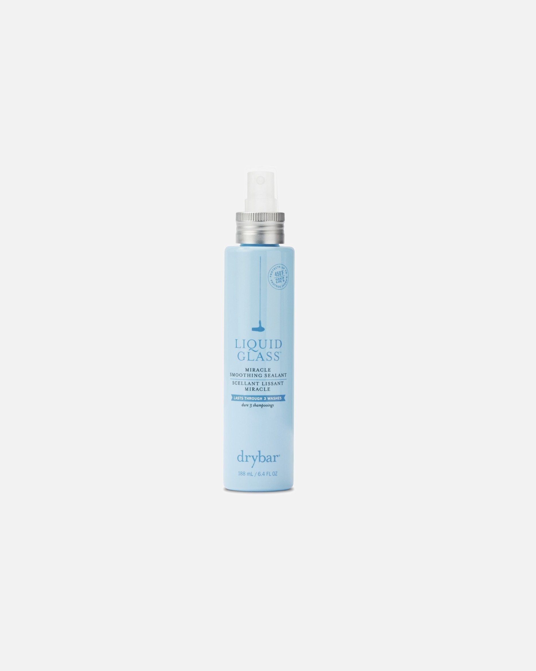 Tepelný ochranný sprej drybar Liquid Glass Liquid Glass Miracle vyhladzujúci tmel - 188 ml