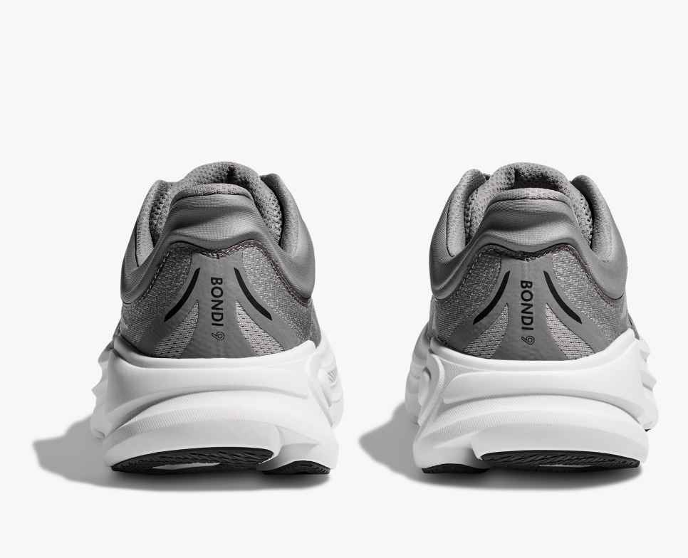 HOKA Bondi 9 Galactisch Grijs / Stellair Grijs