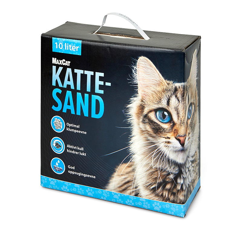 MaxCat kattenbakvulling 10 ml/actieve kool MaxCat
