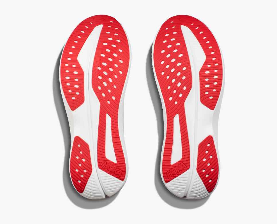HOKA Mach 6 Blanc / Nuage Nimbus