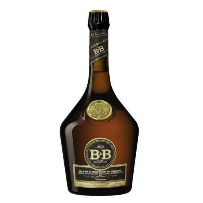 Liquore Benedictine B&B 1L 40% - Prodotto nel Calvados